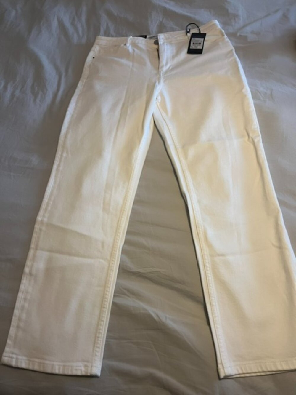 New GAP Wide Leg White Jeans